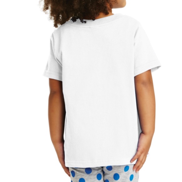 Girl T-shirt Toddler Tee White - Picture 4 of 6